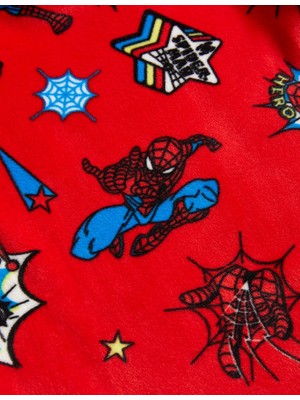 Marks & Spencer Spider-Man™ Uzun Kollu Kadife Pijama Takımı