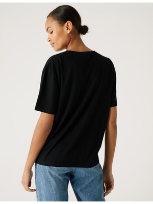 Marks & Spencer 2'li Relaxed Fit T-Shirt Seti