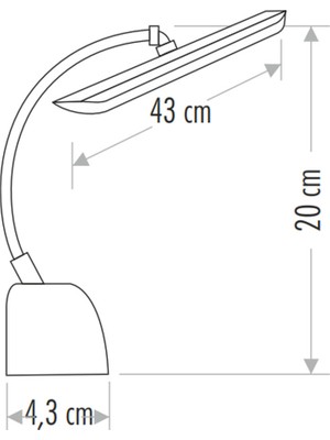 Cata 10W Mandarin LED Aplik(Krom Kasa)(Günışığı)