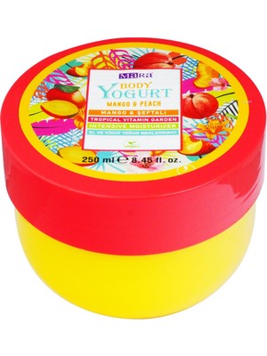 Mara Body Yoğurt Mango Peach Nemlendirici Vücut Losyonu 250 ml Vegan Kullanıma Uygun