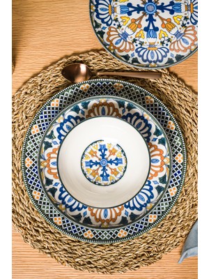 Chichi Home Majesty Neo 24 Parça 6 Kişilik Porselen Yemek Takımı