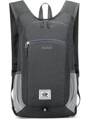Dolob Yeni Katlanır Çanta Açık Spor Çantası Hafif Yürüyüş Sırt Çantası Seyahat Çantası Kadın Rahat Okul Çantası Erkek Omuz Çantası (Yurt Dışından)