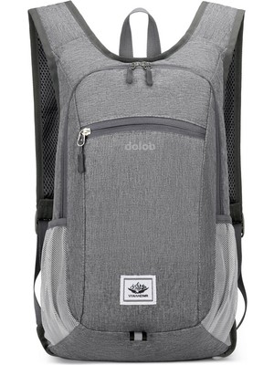 Dolob Yeni Katlanır Çanta Açık Spor Çantası Hafif Yürüyüş Sırt Çantası Seyahat Çantası Kadın Rahat Okul Çantası Erkek Omuz Çantası (Yurt Dışından)