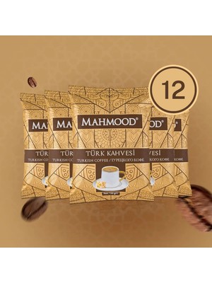 Mahmood Orta Kavrulmuş Türk Kahvesi 100 gr 12LI