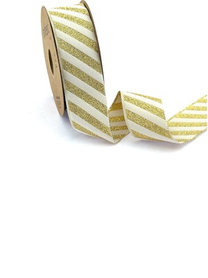 Fantastic Simli  Dokuma Yılbaşı Kurdelesi (35MM Genişlik - 10MT Uzunluk)