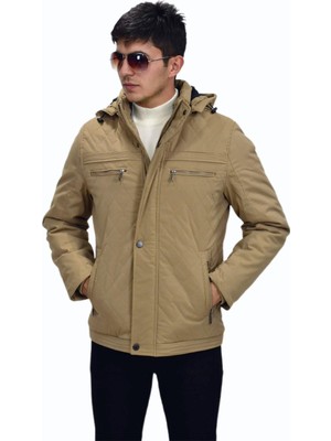 Dynamo Erkek Spor Kapüşonlu Mont  M3303 BGL-ST03235