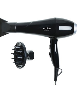 Arnica Alize Pro KB41210 1000 W Saç Kurutma Makinesi Siyah Renkli Profesyonel AC Motorlu