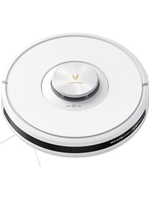 Viomi V5 Pro Akıllı Robot Süpürge 4000 Pa Emiş Gücü ile Düz Zemin için 4 Aşamalı Temizleme Teknolojisi