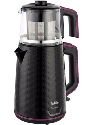 Fakir Tastea Çay Makınası Siyah - Vıolet
