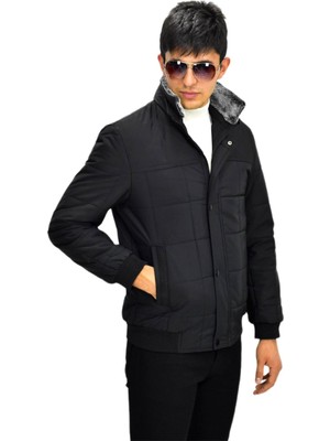 Dynamo Erkek Spor Peluş Yaka Mont  M3096 BGL-ST03242