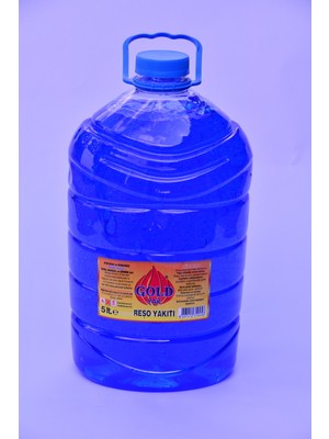 Gold Yak 5 Litre Reşo Yakıtı 1 Adet Fabrikadan Direk Gönderim Mangal Soba Tutuşturucu Orjinal Ürün