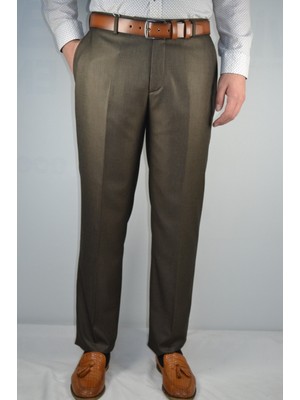 Bomonti Bmt 1032 Hazal Erkek Pantolon Açık Kahverengi Pamuk ve Viskon Karışımı Modern Kesim