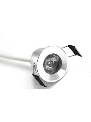 Cata 1,5W Yıldız Spot Power Ledli Satin K.(Beyaz)