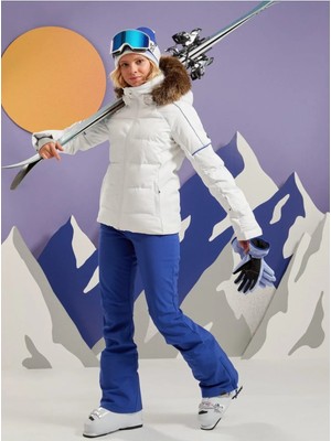 Roxy SNOWBLIZZARD JK BEYAZ Kadın Mont