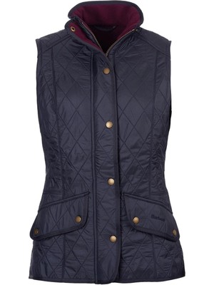 Barbour Cavalry Yelek NY71 Navy-Merlot