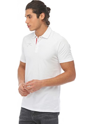 Raru Erkek Polo Pike T-Shirt Spero Beyaz