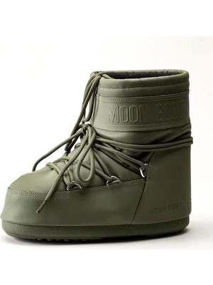 Kadın Bot 14093800-002 Moon Boot Icon Low Rubber Khaki