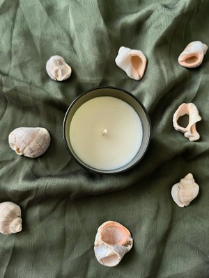 Lamia Candle Driftwood Scented Soya Wax Vegan Aromaterapi Kokulu