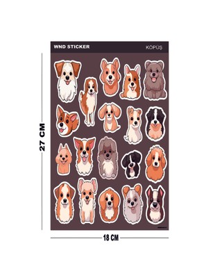 Köpekler Sticker Seti