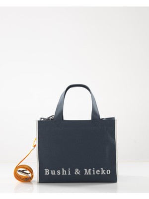 Bushi & Mieko Zoey Dark Denim Omuz Çantası