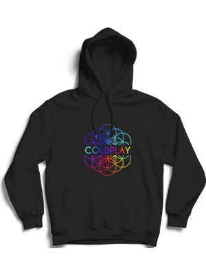 The Fame Coldplay, V2, Rock, Metal Grup Kapüşonlu Sweatshirt Hoodie