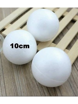 10 cm Strafor Köpük Top ( 3 Lü Paket)