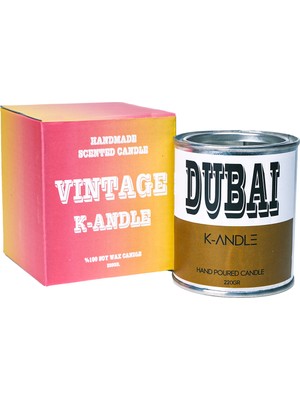 K-Andle Dubai  Kokulu Teneke Soya Mum 220GR.