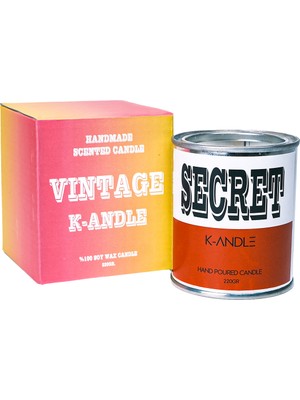 K-Andle Secret  Kokulu Teneke Soya Mum 220GR.