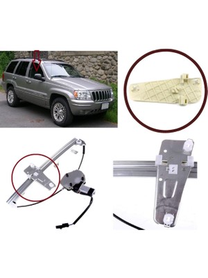Jeep Grand Cherokee Mk2 Wj Wg Için Ön Sağ Cam Kriko Klipsi