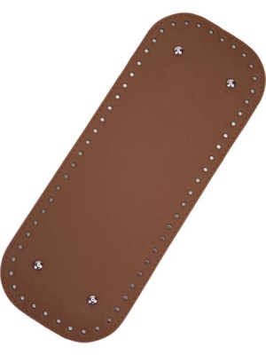 Ritzz Dikdörtgen Suni Deri Çanta Tabanı 32 x 12 cm Taba