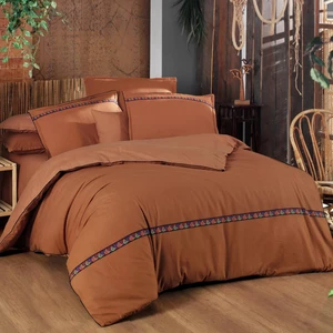 Enrike Taba Tek Kişilik  Pamuk Flanel (Pazen) Nevresim Takımı