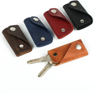 Lost Slope 5 Adet Deri Anahtarlık - Gerçek Deri & El Yapımı