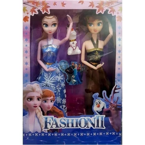 Eklemleri Oynayan Elsa ve Anna Bebek Seti