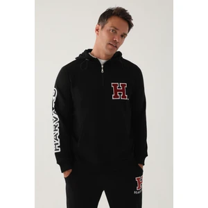 Siyah Erkek Sweatshirt