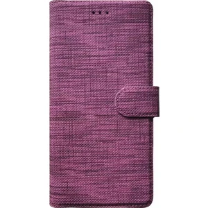 Samsung Galaxy S23 Fe Kılıf Kartlıklı Standlı Cüzdan Kumaş