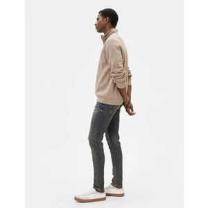 Skinny Fit Yıkamalı Kot Pantolon - Michael Jean