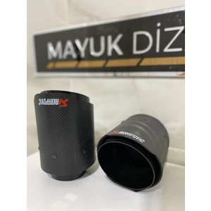 Karbon Egzoz Ucu 90MM Tek --Mayukdizayn--
