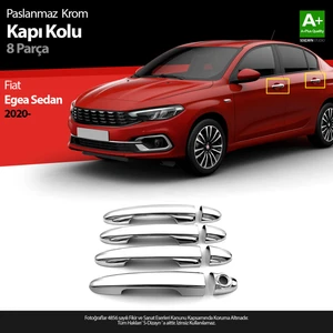 Fiat Egea Sd Krom Kapı Kolu 8 Prç. 2020 Üzeri