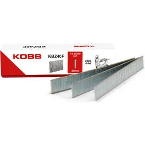 Kobb KBZ40F 40 mm 2500 Adet F/e/j/8 Serisi Ağır Hizmet Tipi Kesik Başlı Çivi