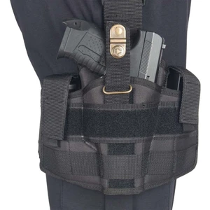 Taktik Tabanca Bacak Kılıfı Lastik Cırtlı