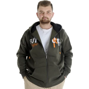 Erkek Sweat Kapşonlu Fermuarlı Future 22535 Haki