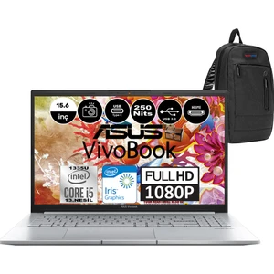 Vivobook X1504VA Intel Core I5-1335U 16GB 1tb SSD Iris Xe Graphics 15.6″ Full Hd Windows 11 Pro Taşınabilir Bilgisayar WNJ104P05+WEBLEGELSIN Çanta