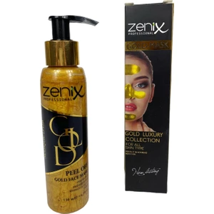 Soyulabilir Gold Maske