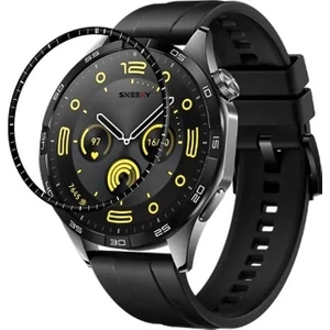 Huawei Gt4 46MM Ile Uyumlu Polymer Temperli Nano 0.5 mm Watch Ekran Koruyucu