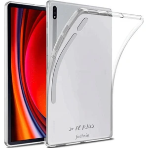 Galaxy Tab S9 Fe Plus 12,4 Inç Uyumlu Silikon Yumuşak Darbeye Dayanıklı Şeffaf Antişok Kılıf