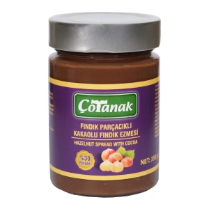 350 gr Fındık Parçacıklı Kakaolu Fındık Ezmesi %30
