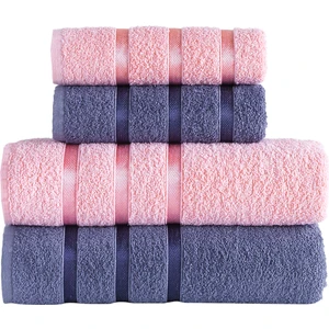 Shine Ars Home Diane 4 Parça Banyo Havlu Seti Hamam Takımı 50X90-70X140 cm