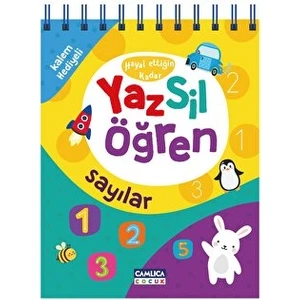 Yaz Sil Öğren - Sayılar