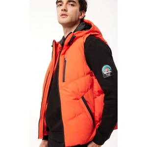 People By Fabrika Turuncu Erkek Şişme Yelek SPBF3WM-VES5002