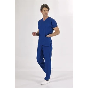 Uçak Medikal Çivit Mavi Coreflex Cerrahi Hemşire Doktor Veteriner Forma